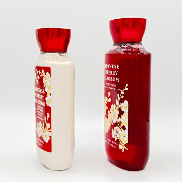 Japanese Cherry Blossom Bath & Body Works Duo Set Lotion and Shower Gel - Picture 3 of 4
